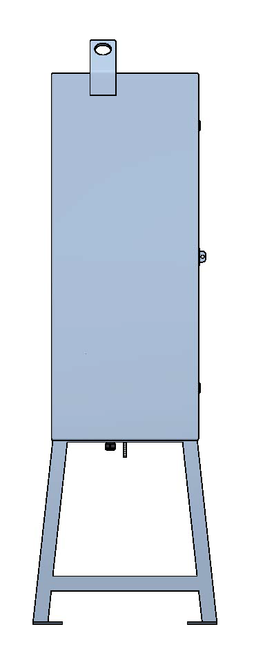 Baustromverteiler 100A, Edelstahl V2A