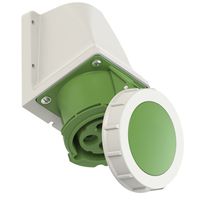 Plastic wall socket CEE 32A/50V, 3P+PE/10h, IP67