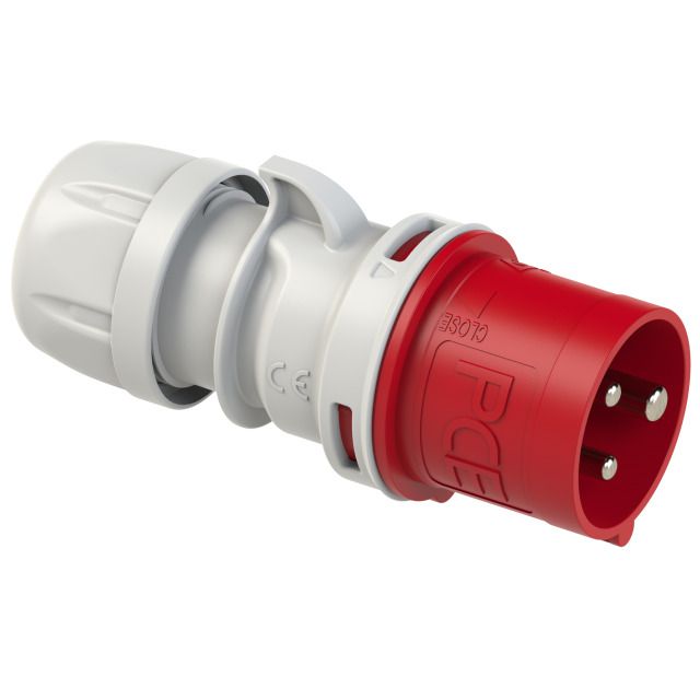 Plastic plug CEE IP44/IP54