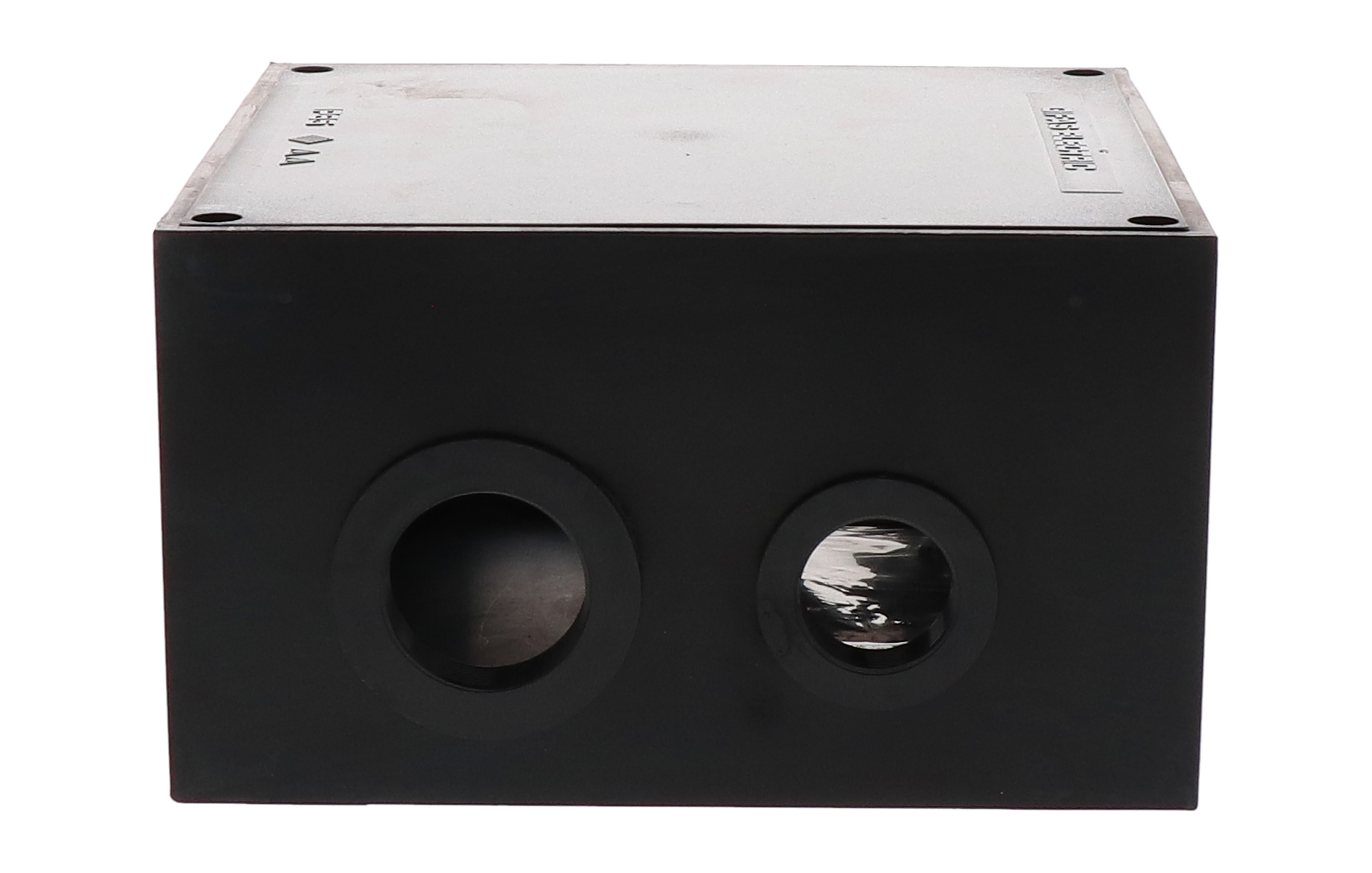 Boîte de dérivation en butyl-caoutchouc type 1616 noire