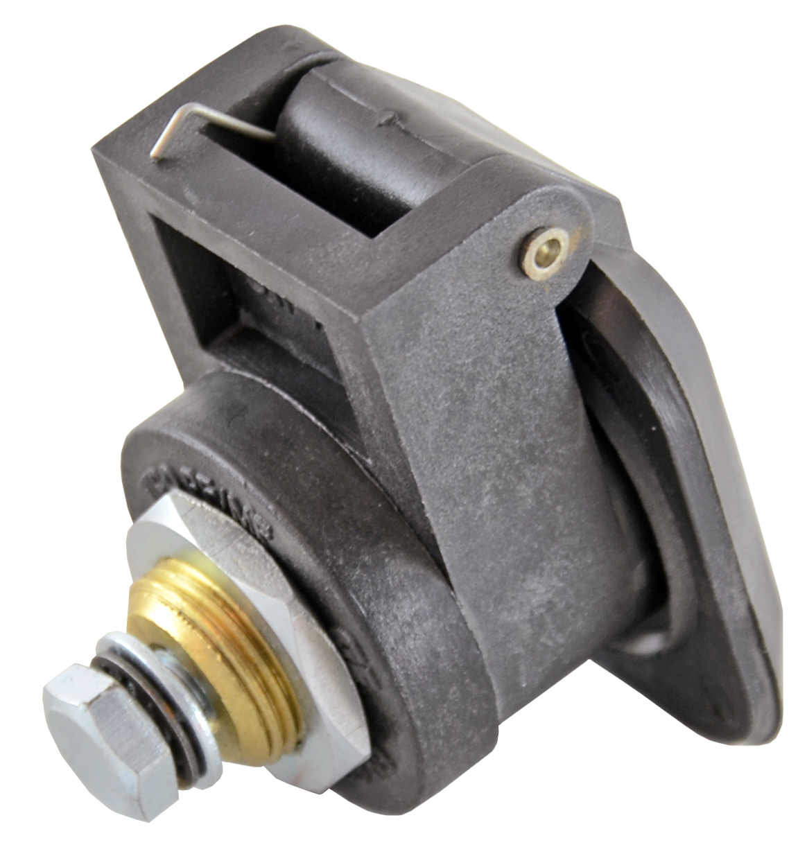 Welding built-in coupling with cover, max. 200A,