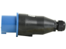 Solid rubber plug CEE 16A/230V,