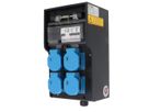 Hard rubber distributor box type 7200, black