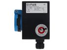 Small hard rubber distributor box type 2700, black