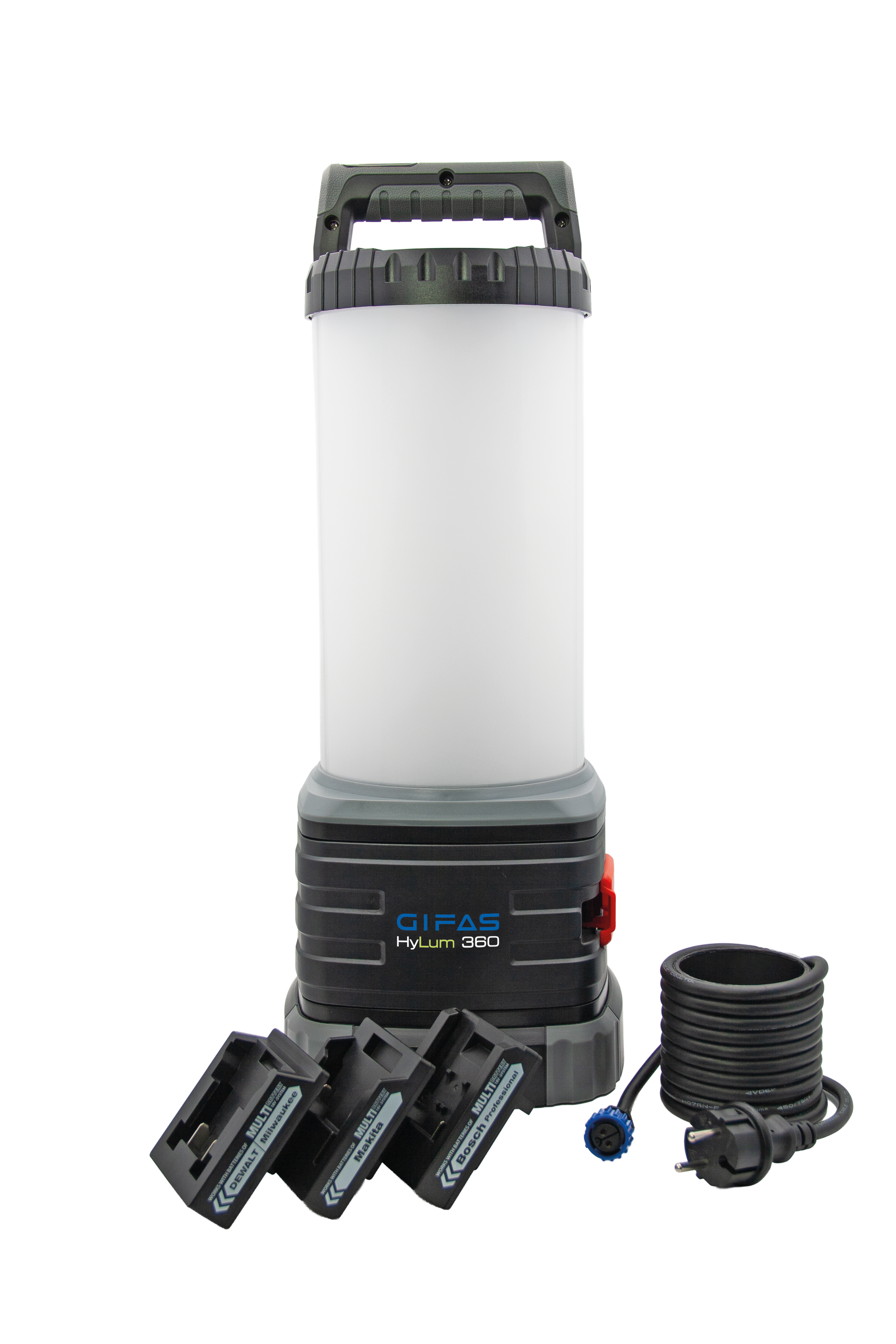 HyLum 360 rechargeable LED luminaire, 4000K,
