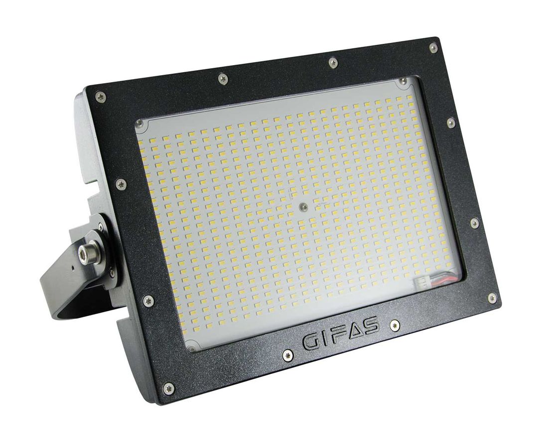 Flächenstrahler AlphaLUXX 60, 5'000K, Glas satiniert,