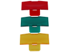 Coloured filter set for FlashLED 2 (green, red, yellow)