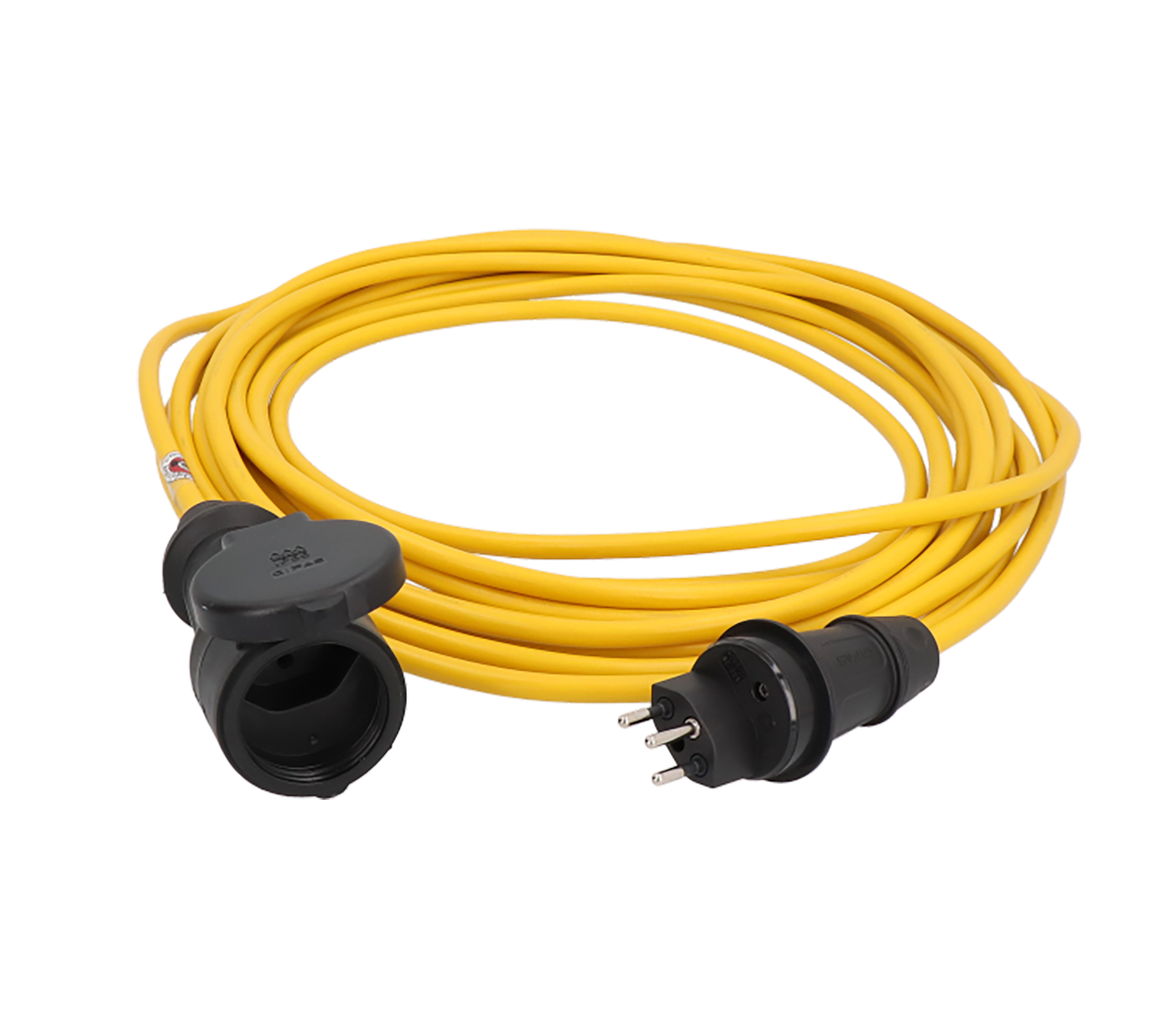 Extension cable GIFAFLEX, yellow RAL 1021