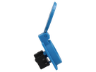 Built-in socket type 23 IP20 blue with lid