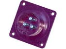 Plastic built-in plug CEE 32A/24V, 3P, IP44