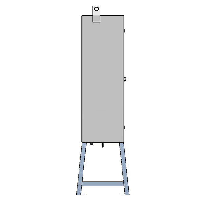 Quadro di distribuzione in lamiera d'acciaio da 400A su supporto