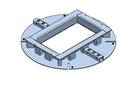 CAMPETTO M adapter frame, V2A, D400