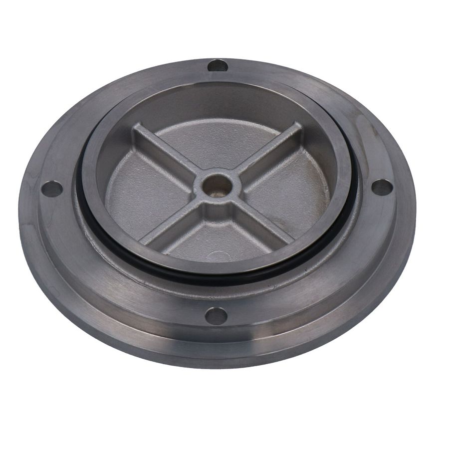 CircLED blind cover V4A, Ø120x20.2mm,