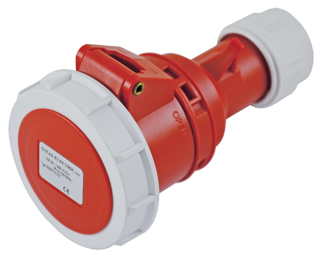 Presa CEE in plastica dura IP67