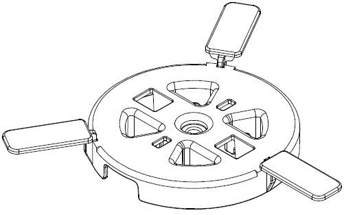 Kabeltrommel Deckel zu InduLED Basic