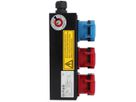 Small hard rubber distributor box type 1600, black
