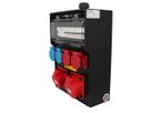 Hard rubber distributor box type 7400, black