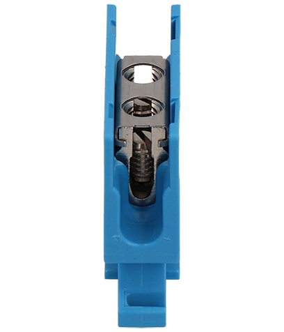 Abzweigklemme 6,0mm² blau "WOERTZ"