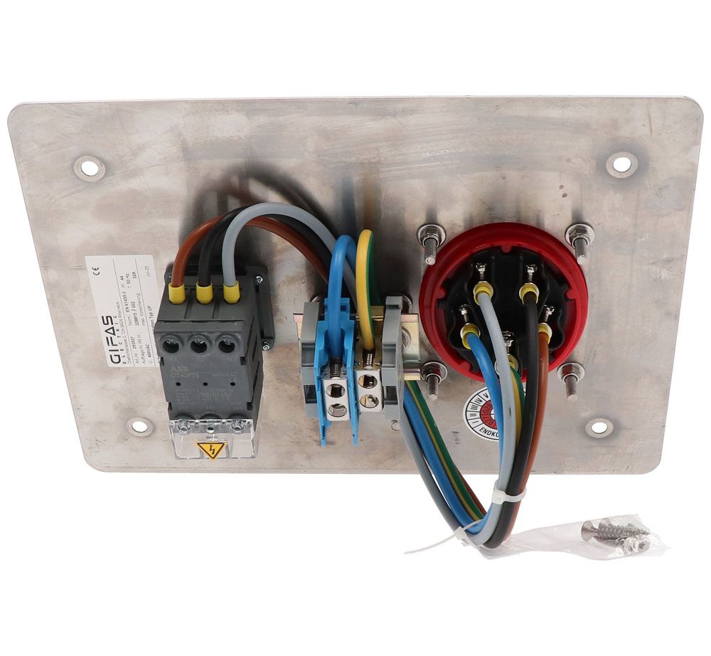V2A plate 270x200x2mm equipped with