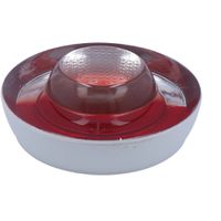 Passive road marker FLAT red/white