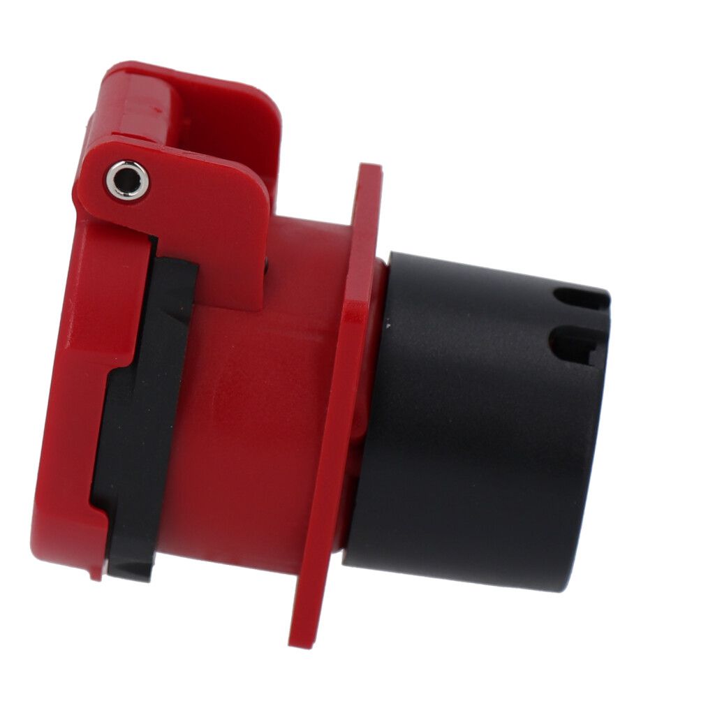 Einbausteckdose Typ 25 IP55 rot