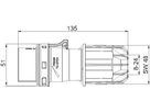 Stecker Kunststoff CEE IP44