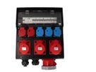 Steckdosenverteiler Hartgummi Typ 7700 schwarz