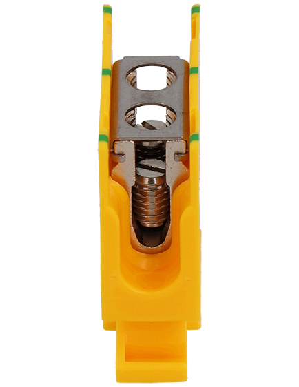 Abzweigklemme 16 mm² gelb/grün Woertz