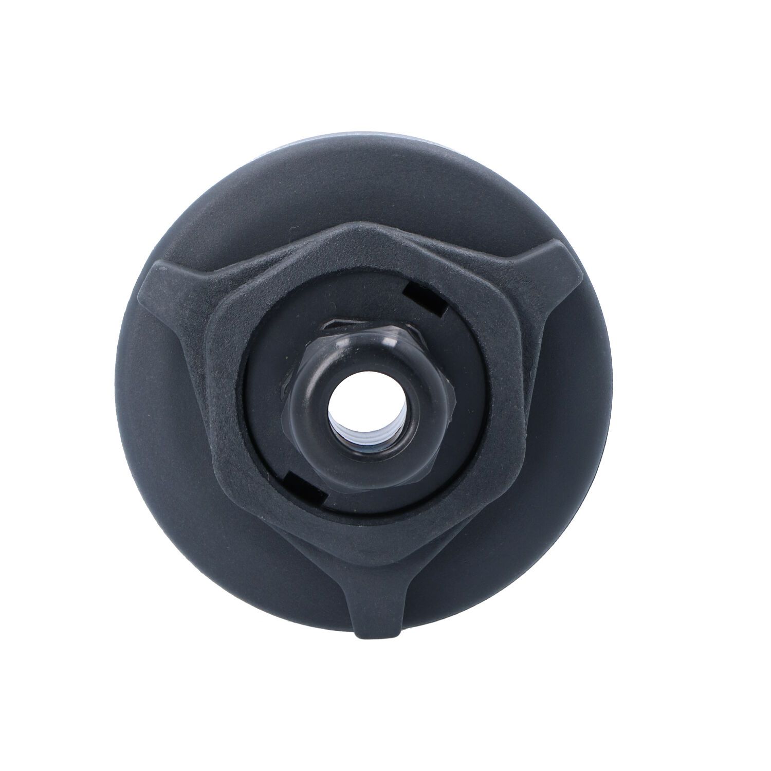 Cover cap with cable gland M20x1.5mm, plastic anthracite