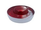 Plot routier FLAT rouge/blanc