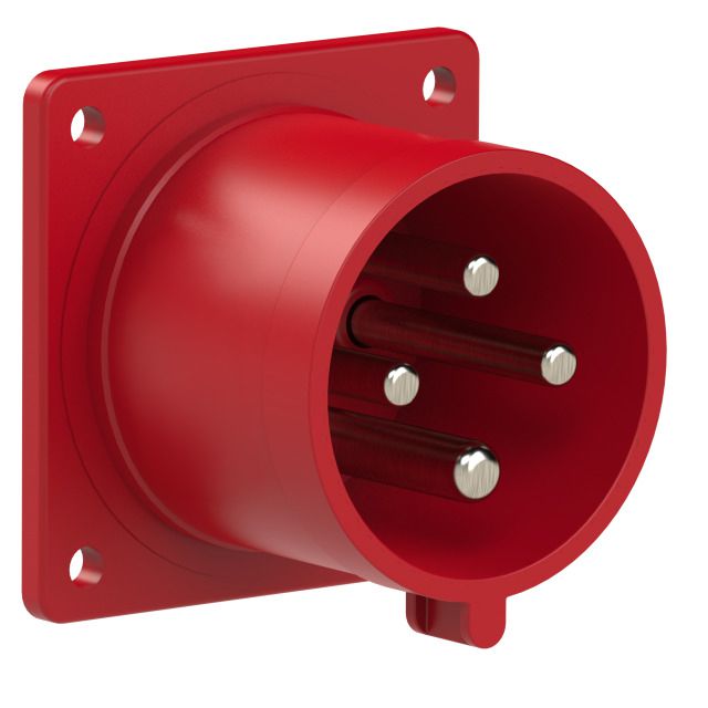 Einbau-Gerätestecker Kunststoff CEE IP44