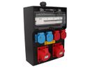 Hard rubber distributor box type 7400, black