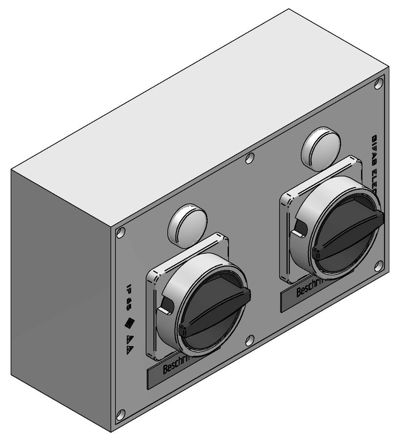 Indirect safety switch type 2516