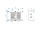 SPARTAN SpotlightEx 24LED, 20W, 230VAC, 6'500K,
