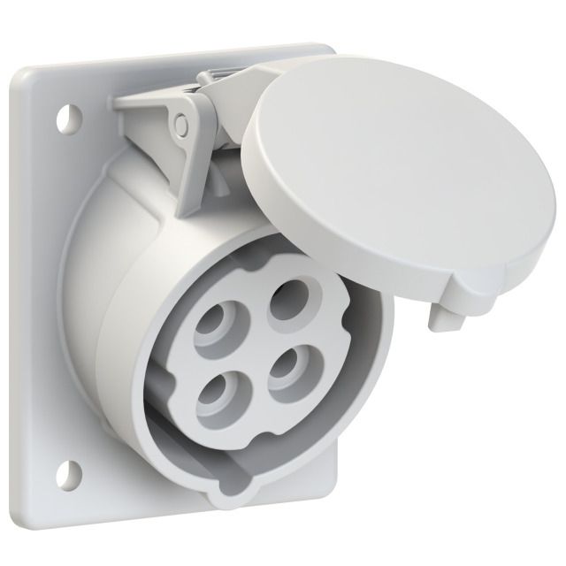 Plastic built-in socket CEE IP44/IP54