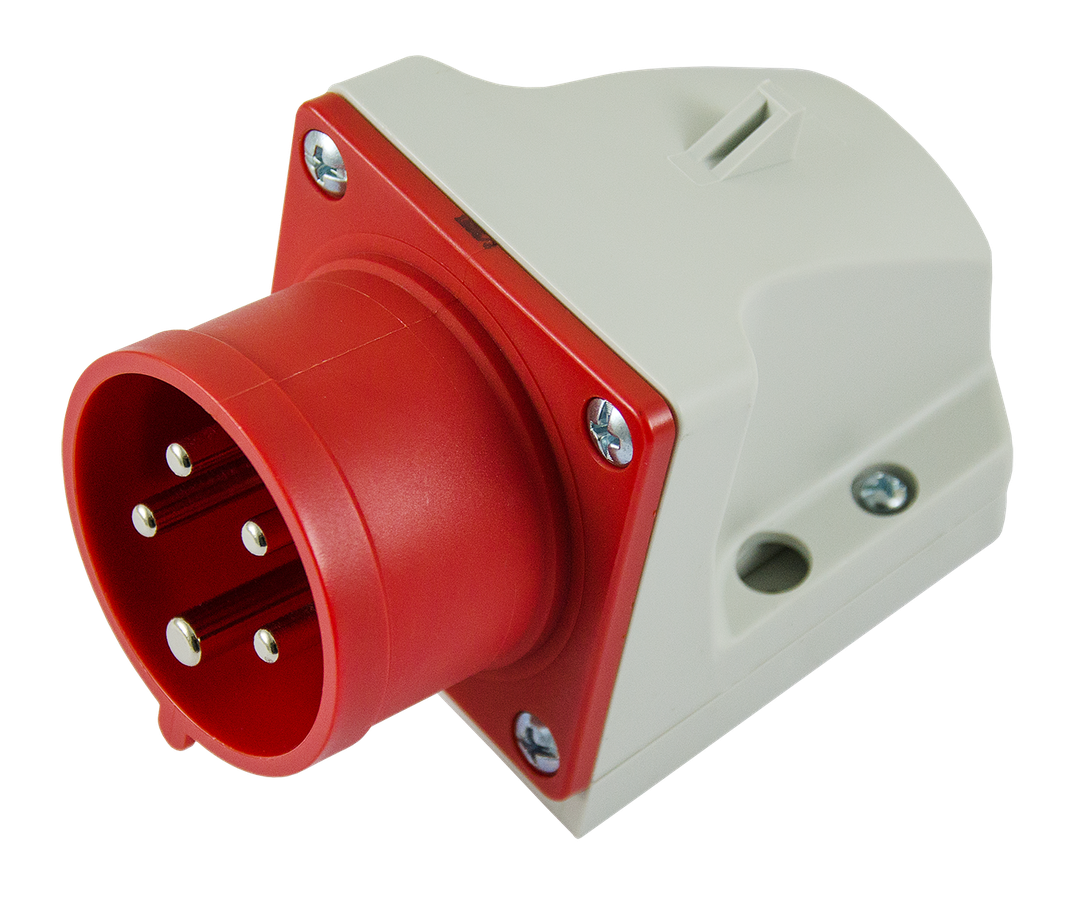 Plastic wall plug CEE IP44