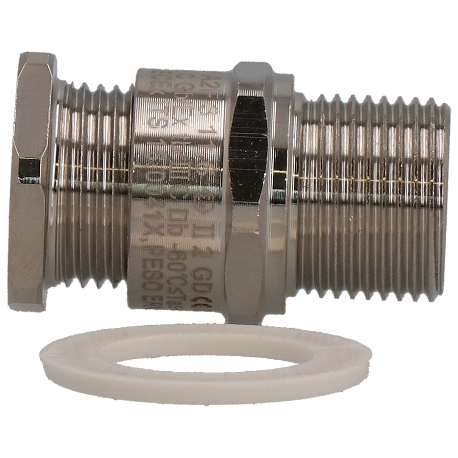 Cable gland Ex M20x1.5, IP68, ø3.1-8.6mm