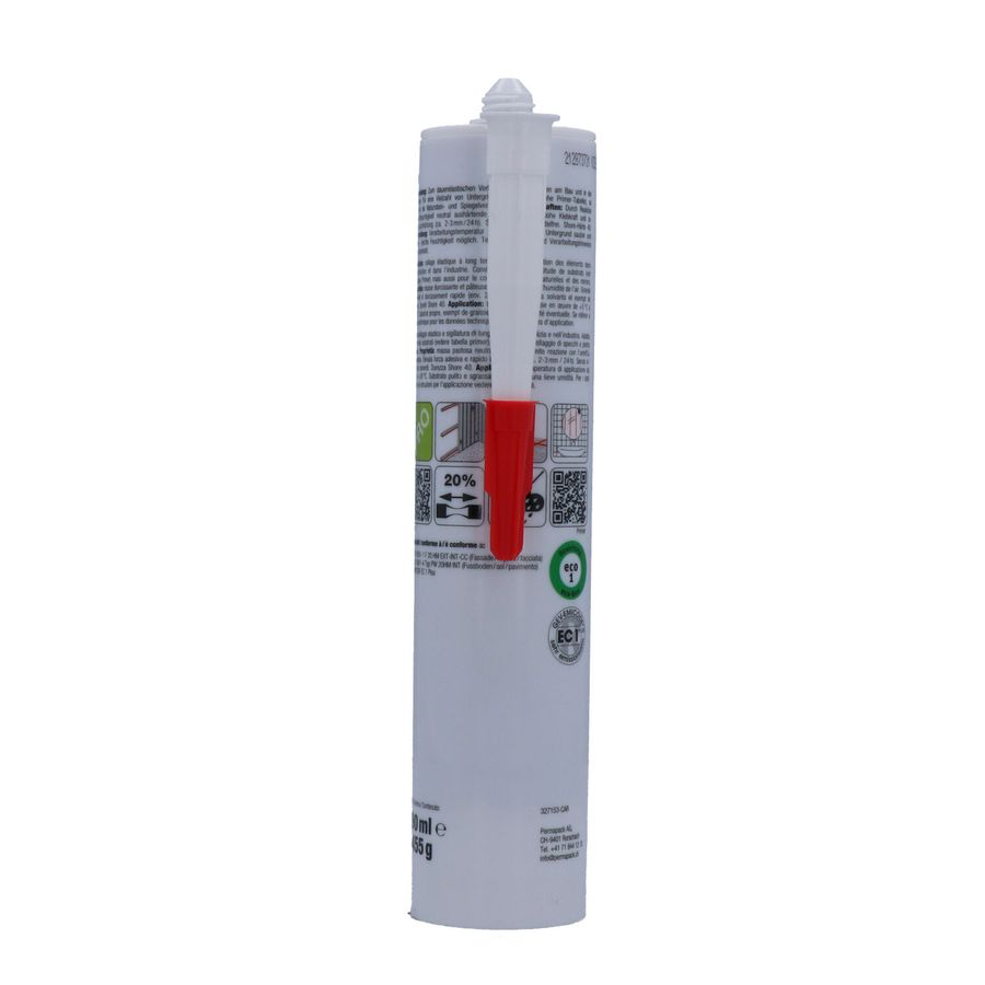 Hybrid adhesive and sealant, pebble grey,