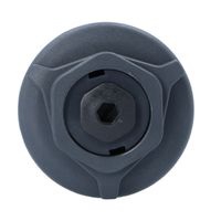 Capuchon avec vis de fermeture M20x1.5, matière synthétique anthracite