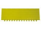 Coperchio giallo per pedana passacavo MIDI