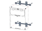 Kit de pattes de fixation pour support