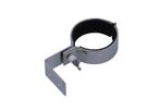 Holder A4, Ø70mm, wall mounting angled, 147mm
