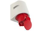 Prise apparente CEE en mat. synth. IP44
