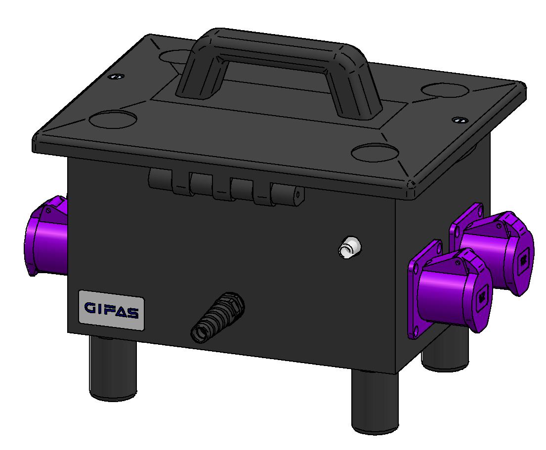 Transformateur de sécurité 1000VA type 6700