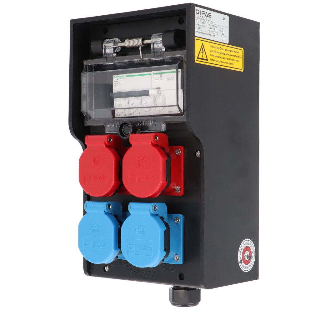 Hartgummiverteiler Typ 7200, schwarz
