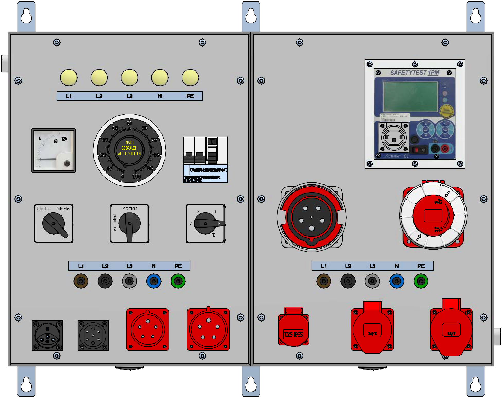 Prüfgerät Kabeltester SafetyTest