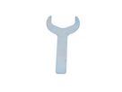 Hexagon wrench key for fixing of the cover caps