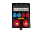 Steckdosenverteiler Hartgummi Typ 7400 schwarz