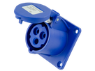 Einbausteckdose Kunststoff CEE IP44/IP54
