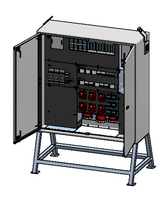 Main distributor box 400A, sheet steel